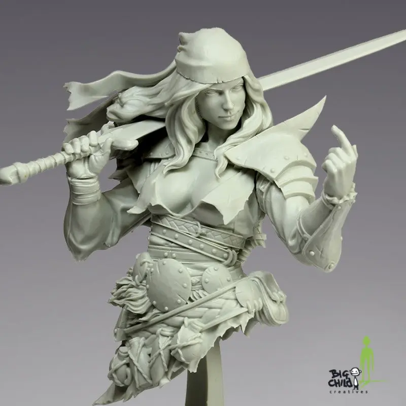 1/12 Alaana the Bloody Blade Bust [Songs of War Series] - Image 5