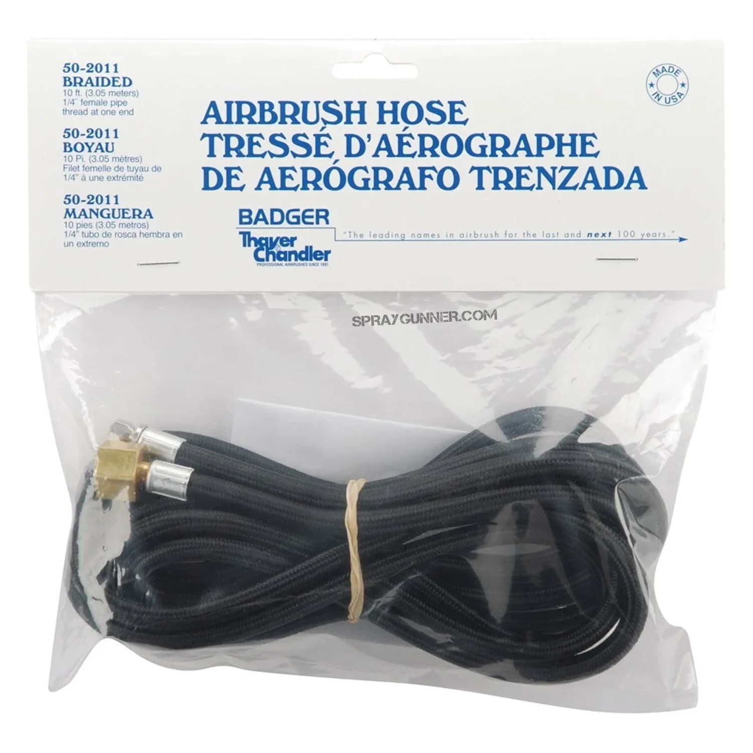 Badger Air-Brush Company 10-Feet Braided Air Hose - Image 3