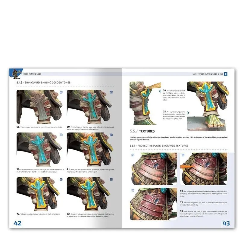 AMMO by MIG Publications - ENCYCLOPEDIA OF FIGURES MODELLING TECHNIQUES VOL. 0 - QUICK GUIDE FOR PAINTING (English) - Image 3