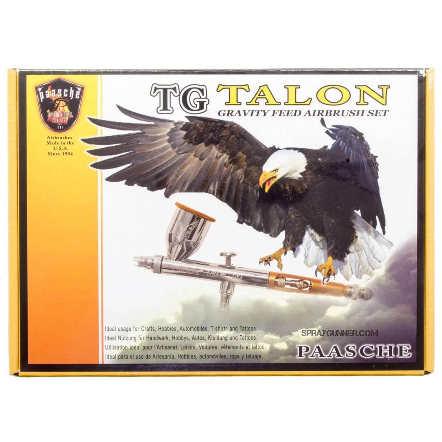 Paasche Talon Set with Three Heads and Fan Cap TG-3AS - Image 6